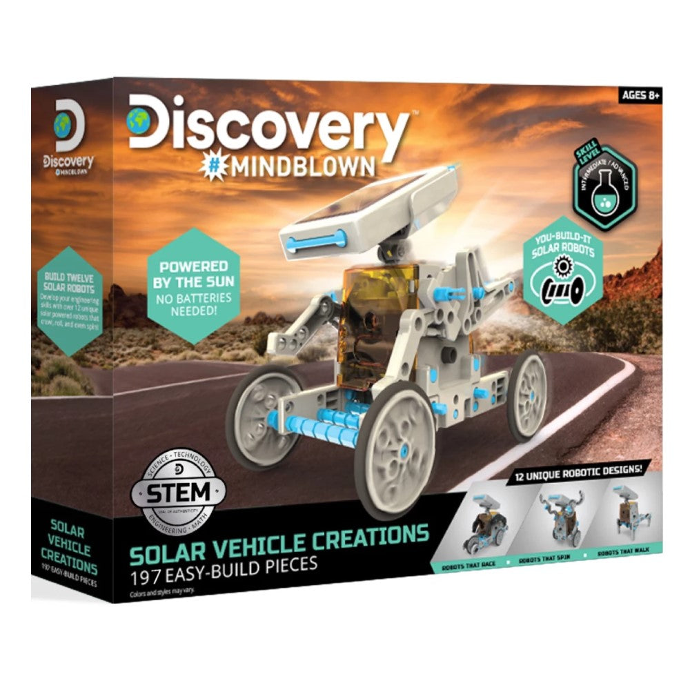 Discovery Mindblown Solar Vehicle Creations 197 Pieces 8+