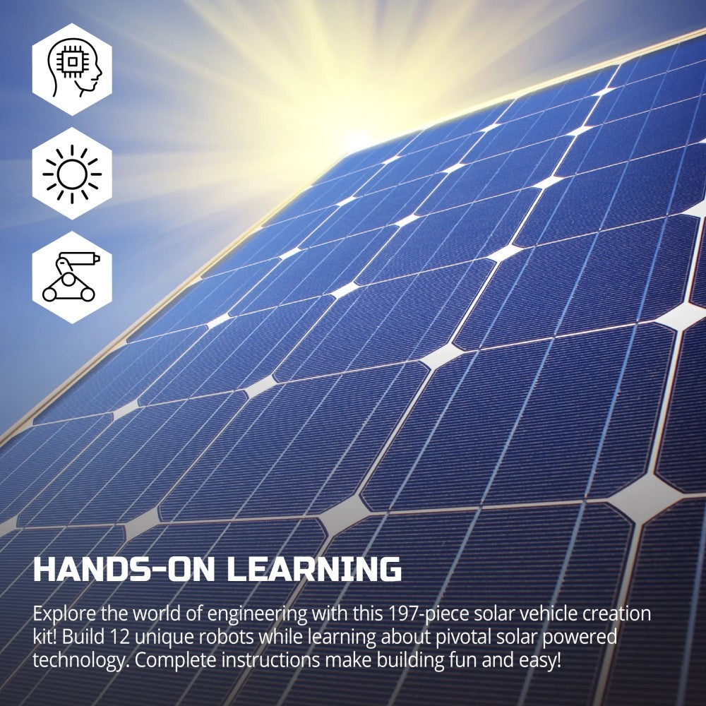 Discovery Mindblown Solar Vehicle Creations 197 Pieces 8+