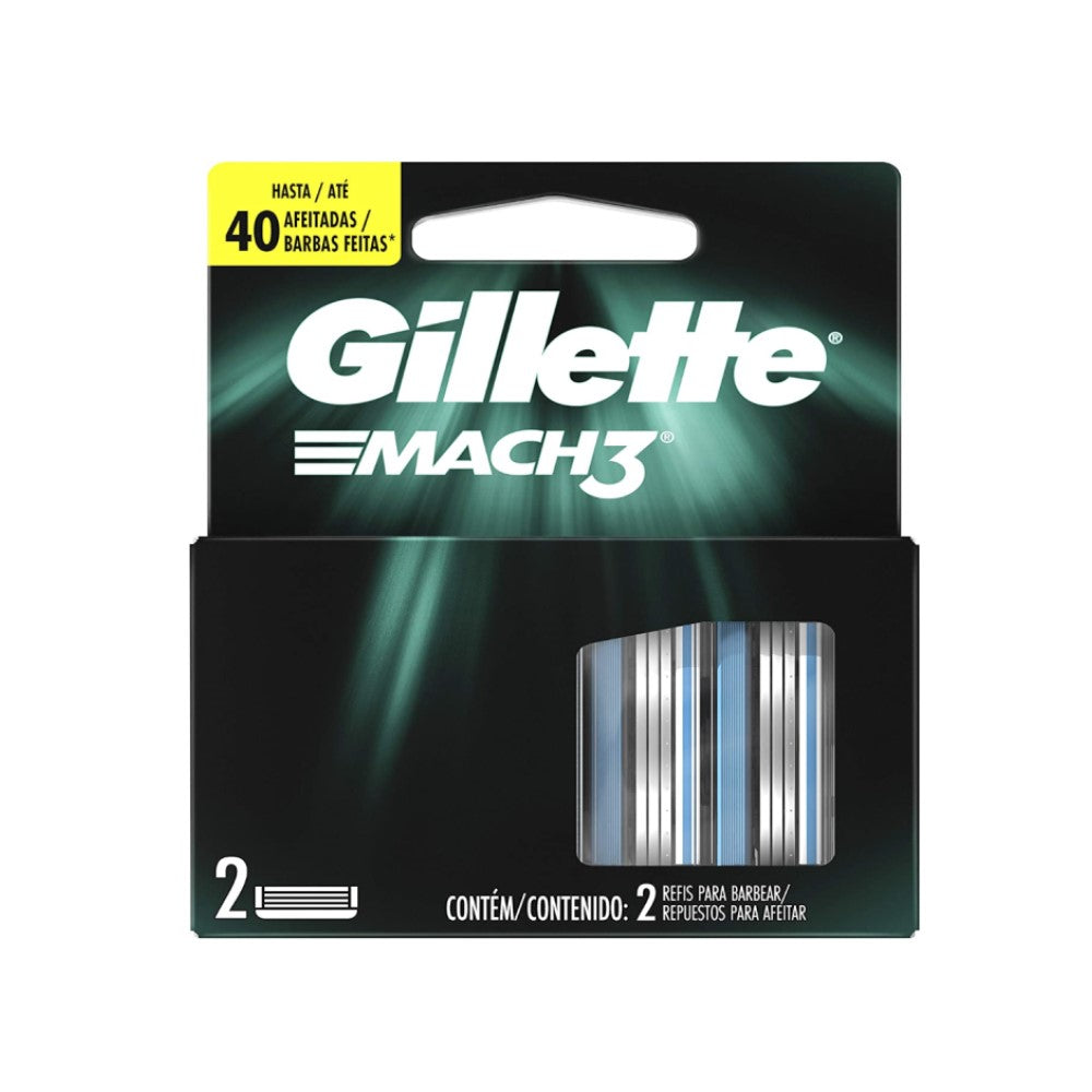Gillette Cartucho 2 Und Afeitadora Mach3