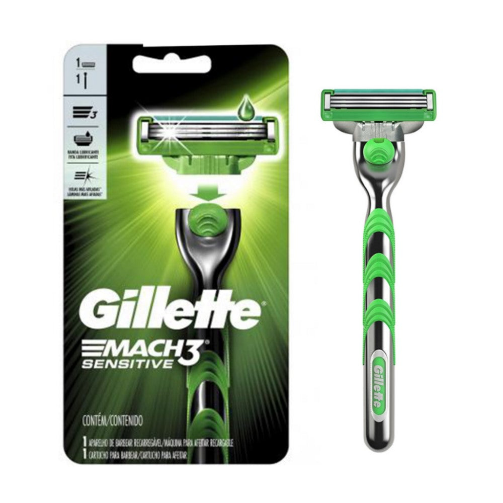 Gillette Afeitadora Mach3 Sensitive 1und