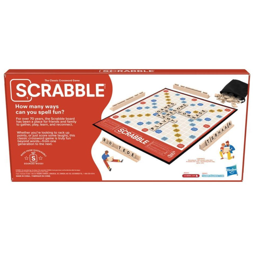 Hasbro Juego De Mesa Scrabble 8+