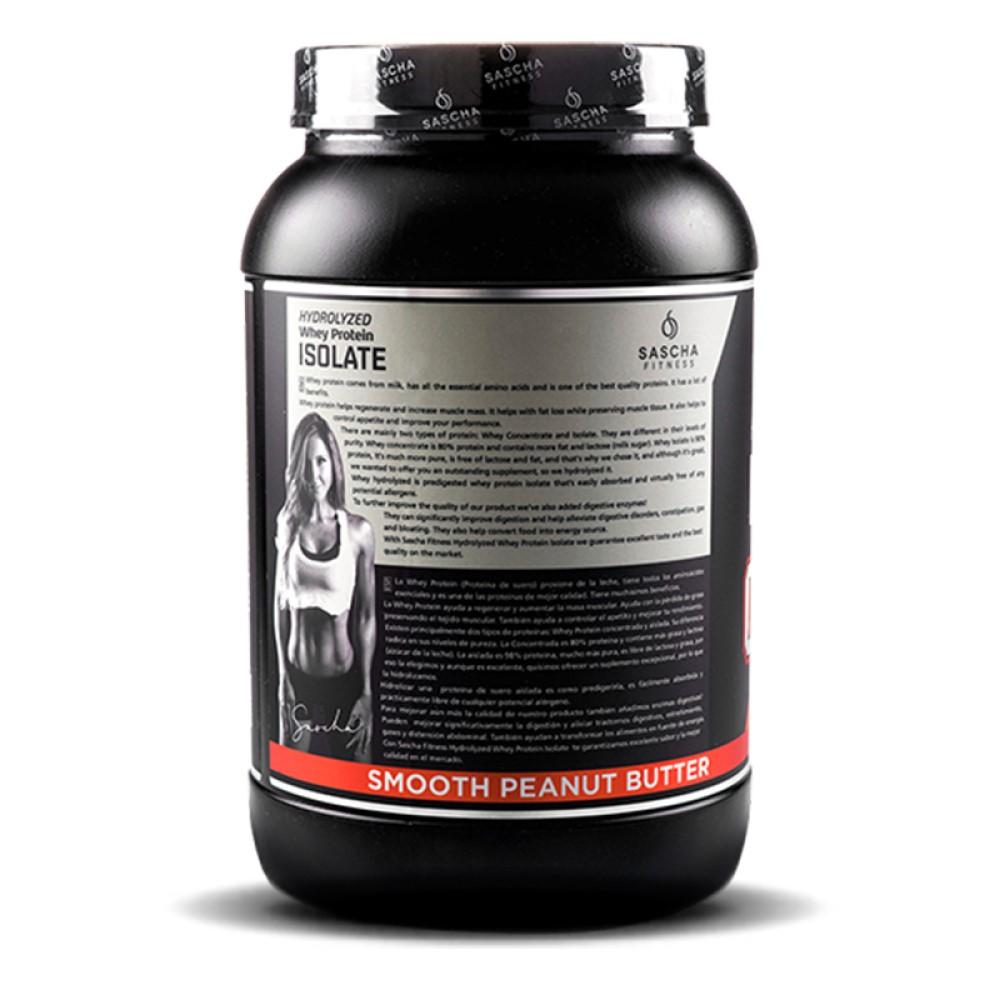 Whey Protein-hidrolizada-isolate-by-sascha-fitness-sabor-peanut-butter-907g - Madison Center