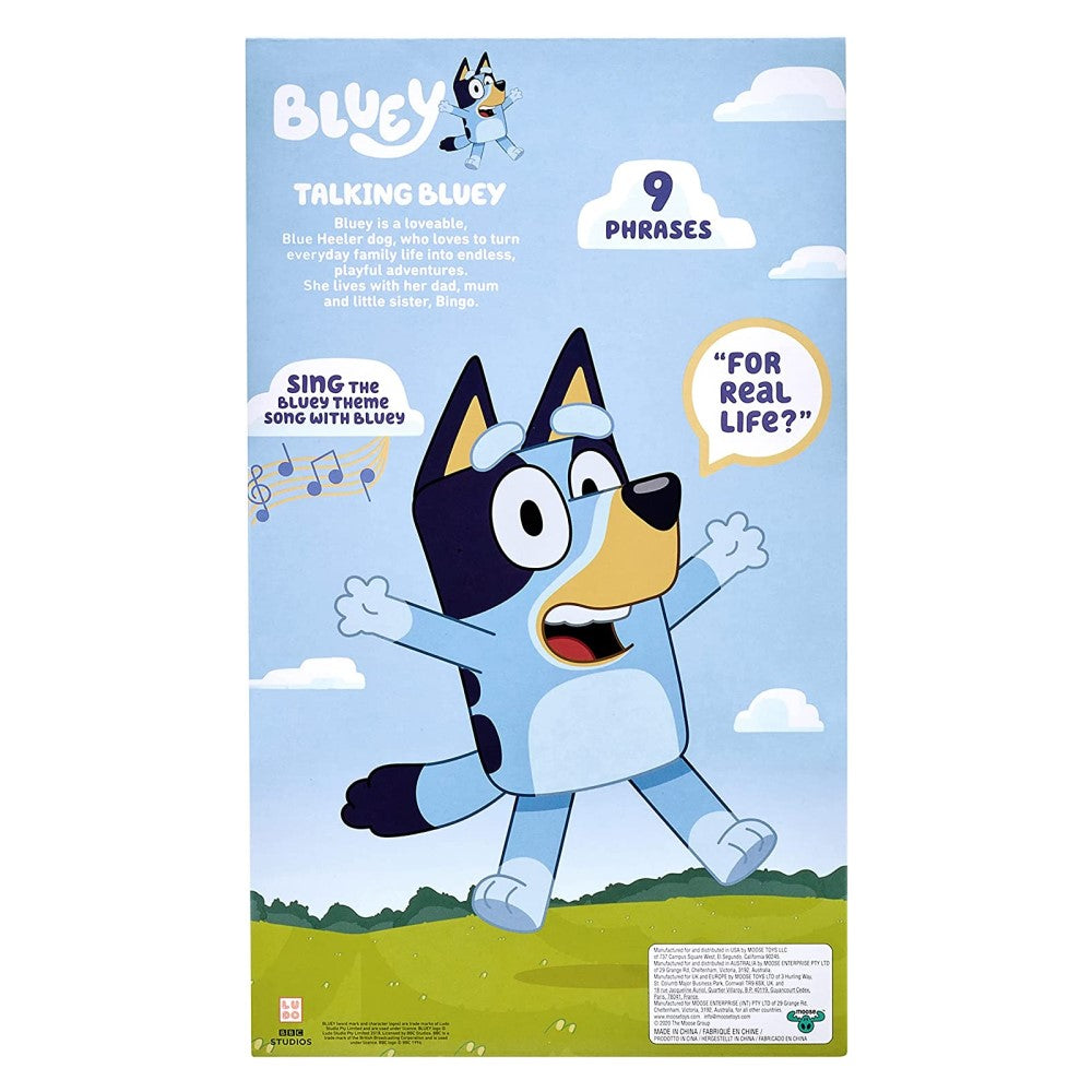 Peluche Bluey Talking Que habla! 3+