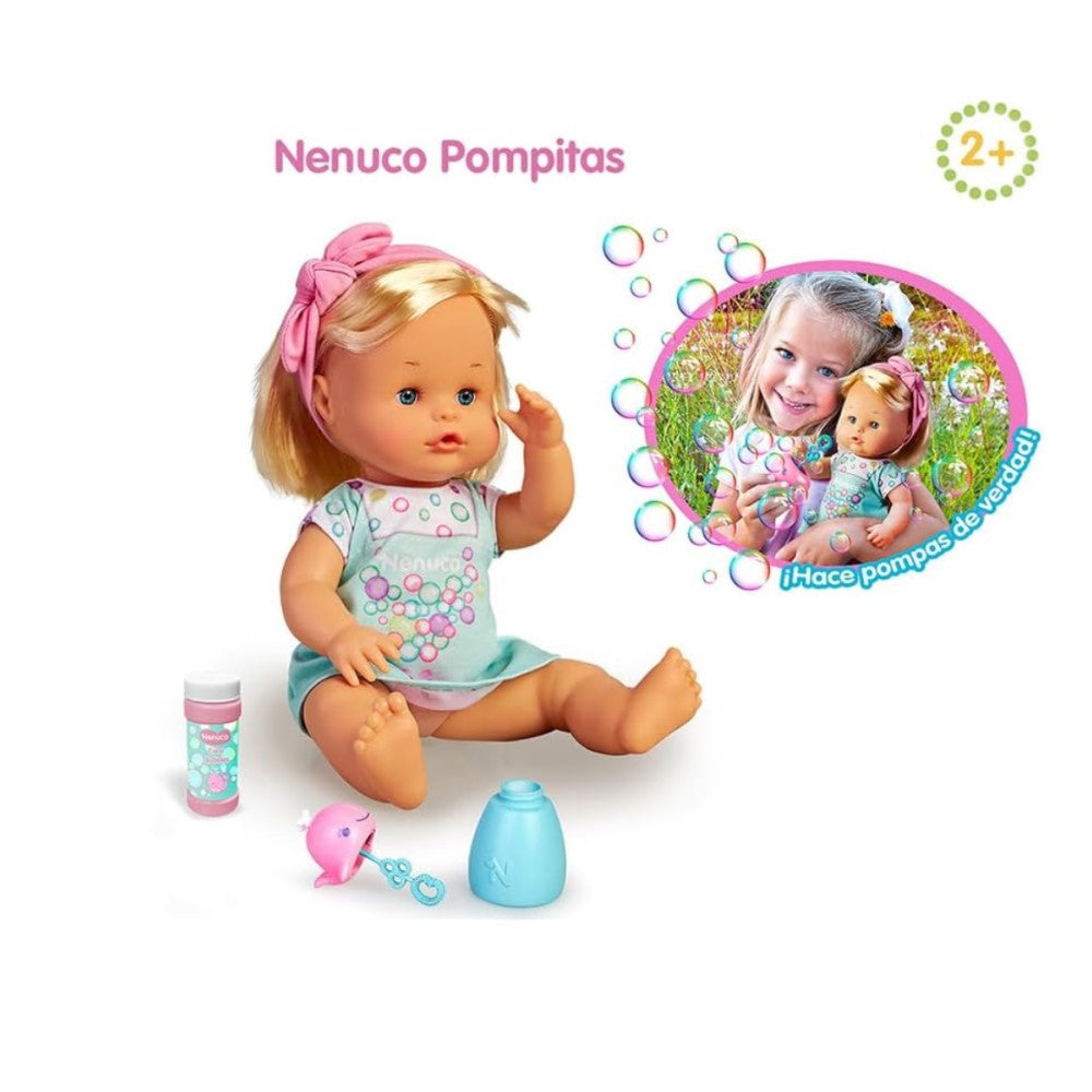 Nenuco Muñeca Sopla Burbujas