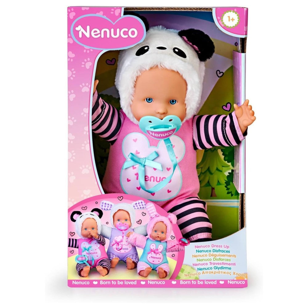 Muñeca Nenuco Disfraces Osito Panda