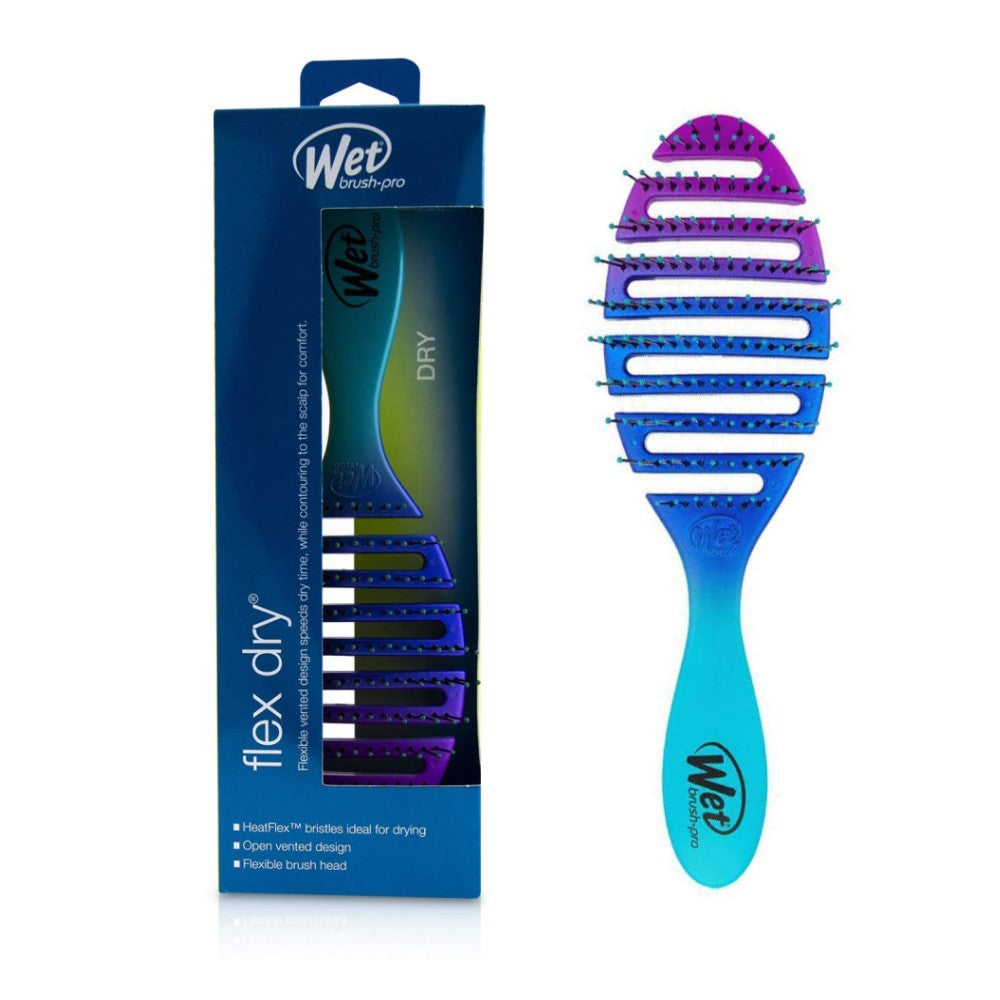 Wet Brush Cepillo Para El Cabello Flex Dry Teal Ombre